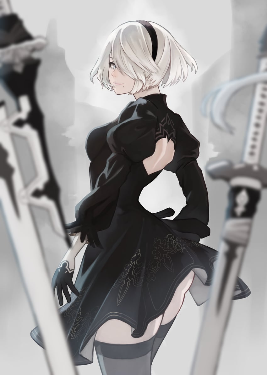 2b (nier and 1 more) drawn by ito_yoshi
