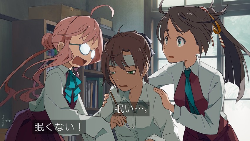 akigumo, makigumo, and kazagumo (kantai collection and 1 more) drawn by kusakabe_(kusakabeworks)