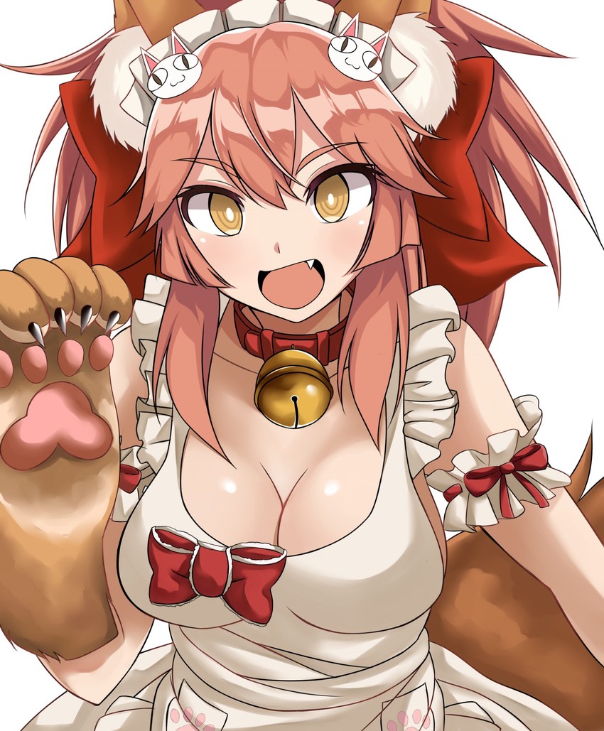tamamo and tamamo cat (fate and 1 more) drawn by tokage_(lovemaster9029)