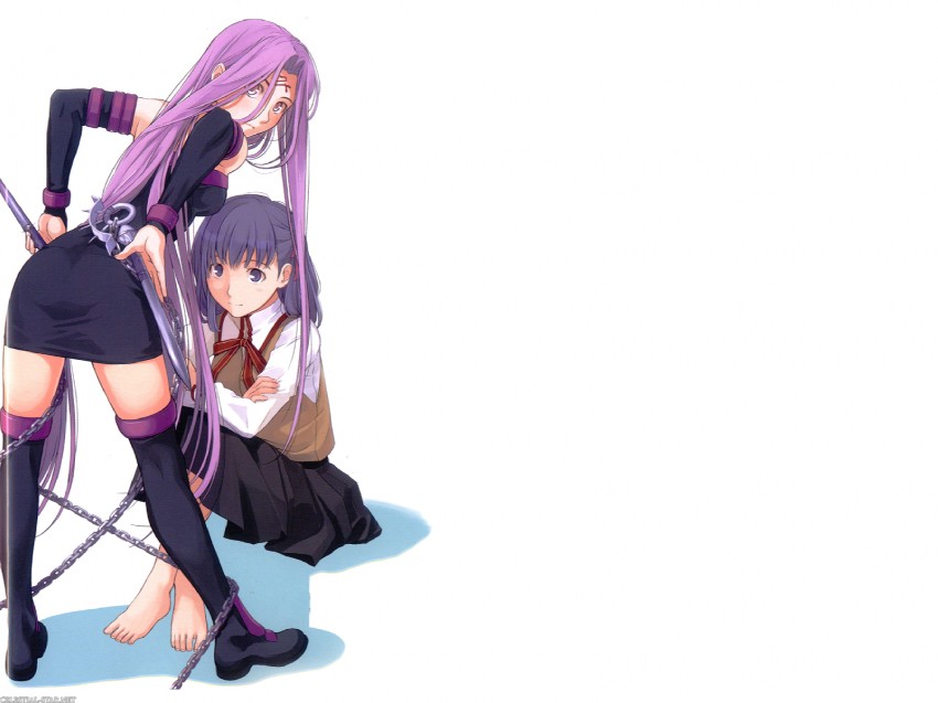 matou sakura and medusa (fate and 1 more) drawn by takayama_kisai