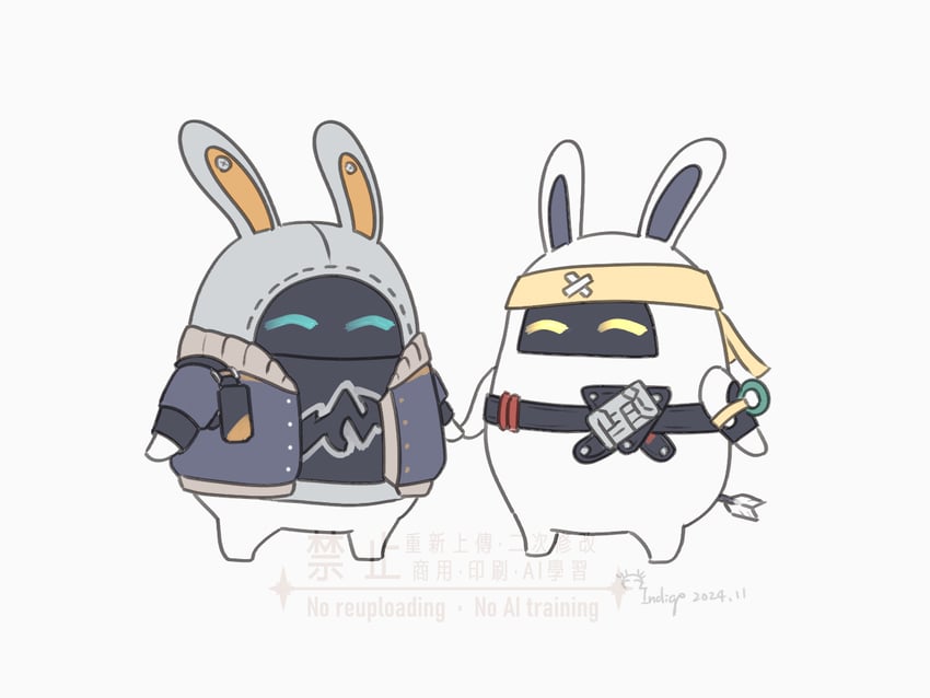 wise, asaba harumasa, and asaboo (zenless zone zero) drawn by x06indigo