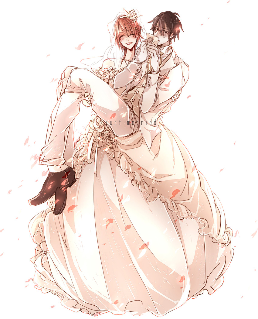 kanzaki shiori and suga koutarou (kirisame ga furu mori) drawn by akihito_(kiraku)