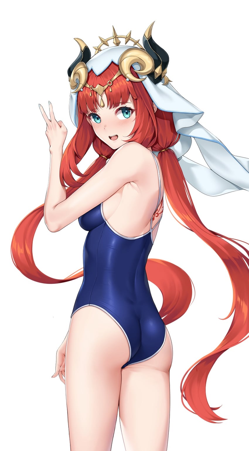 nilou (genshin impact) drawn by matrix16