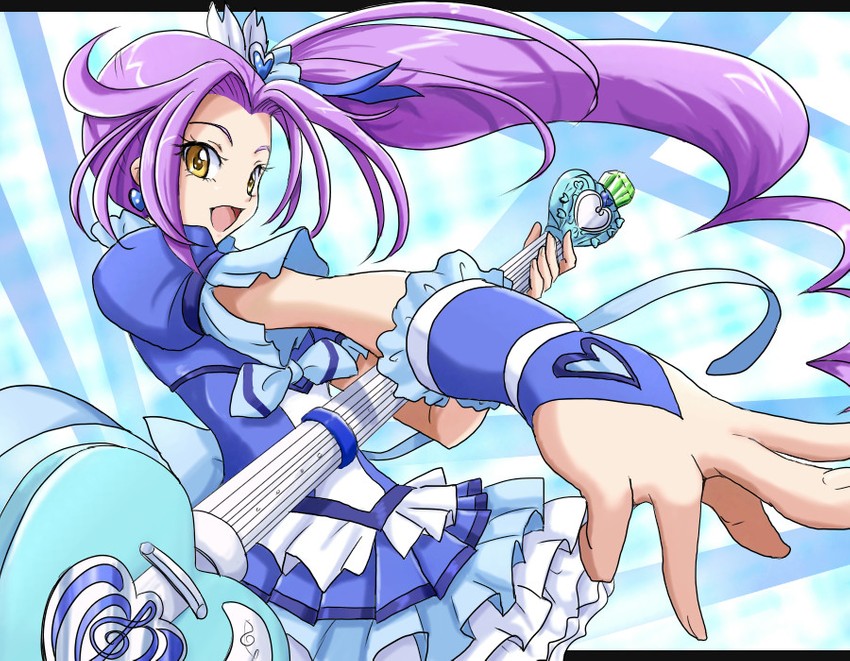 kurokawa eren, seiren, and cure beat (precure and 1 more) drawn by uraki