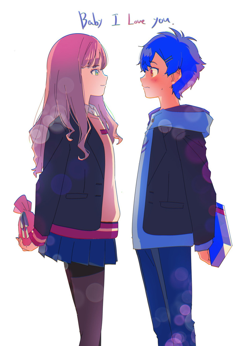 minami yume and asanaka yomogi (gridman universe and 1 more) drawn by sukoshi_semashi