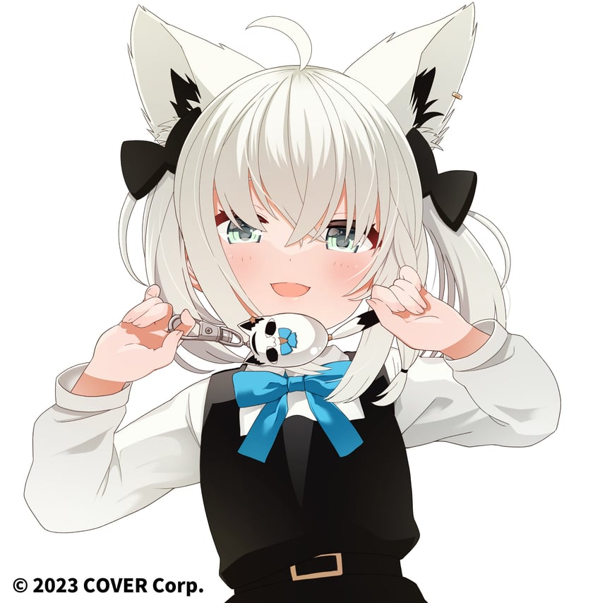 shirakami fubuki, shigure ui, and miteiru (hololive and 1 more) drawn by misuke0617