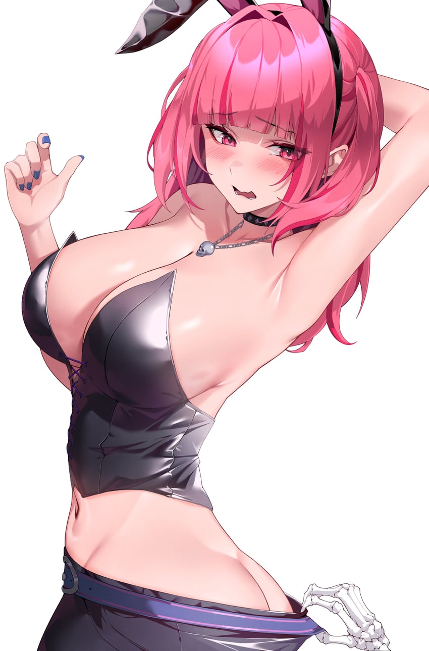 mori calliope (hololive and 1 more) drawn by lessone