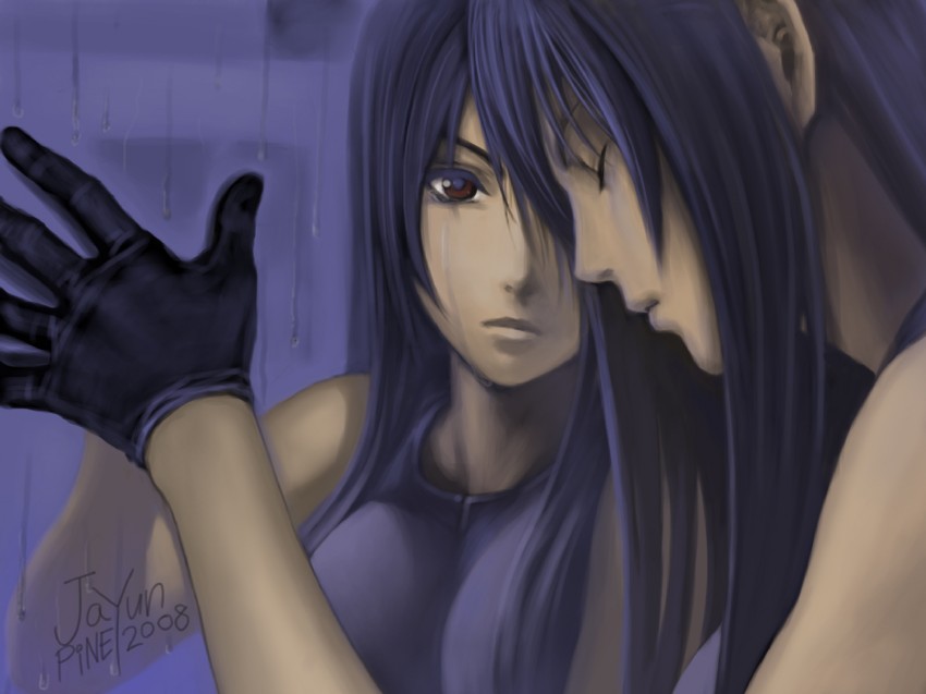tifa lockhart (final fantasy and 2 more) drawn by jayun