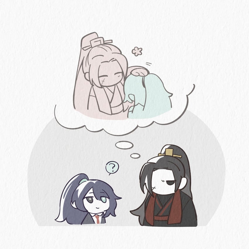 hong lu and jia qiu (project moon and 1 more) drawn by kurosawa_hara