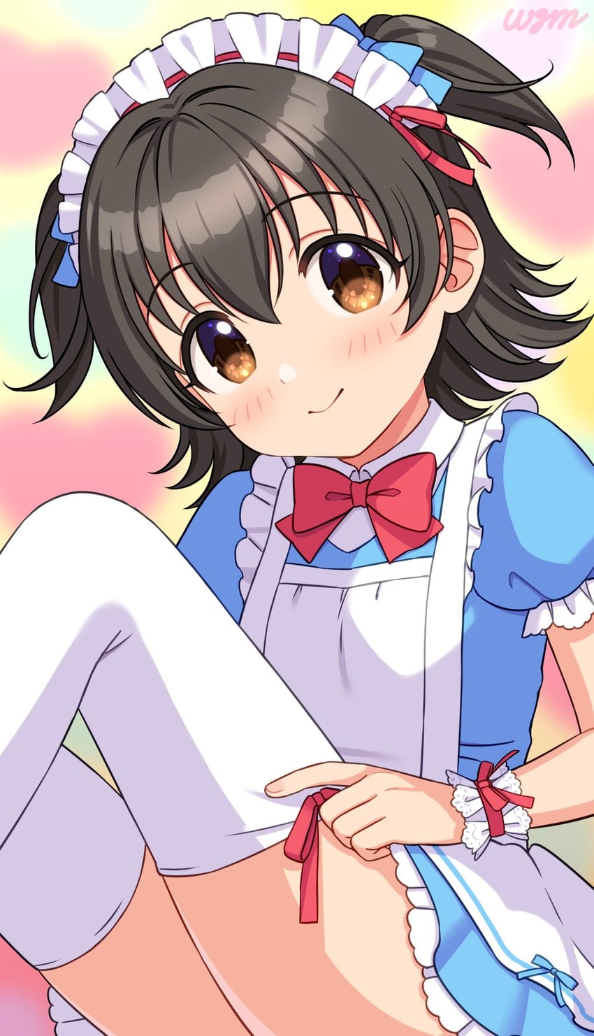 akagi miria (idolmaster and 2 more) drawn by wgm_oekaki