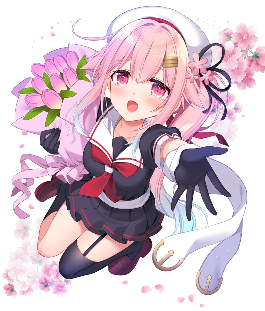 harusame and harusame kai ni (kantai collection) drawn by ringo_sui
