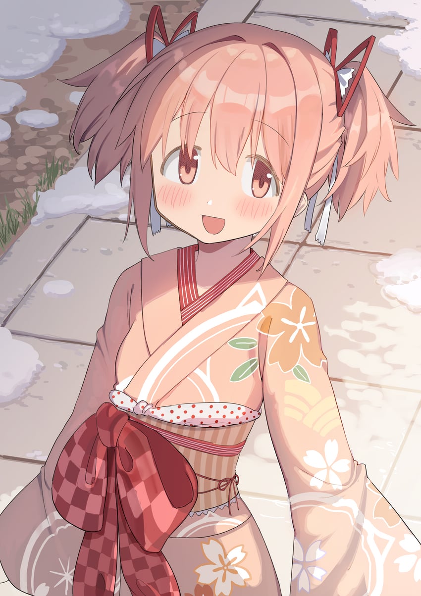 kaname madoka (mahou shoujo madoka magica) drawn by cocoa_(ultra_mdk)