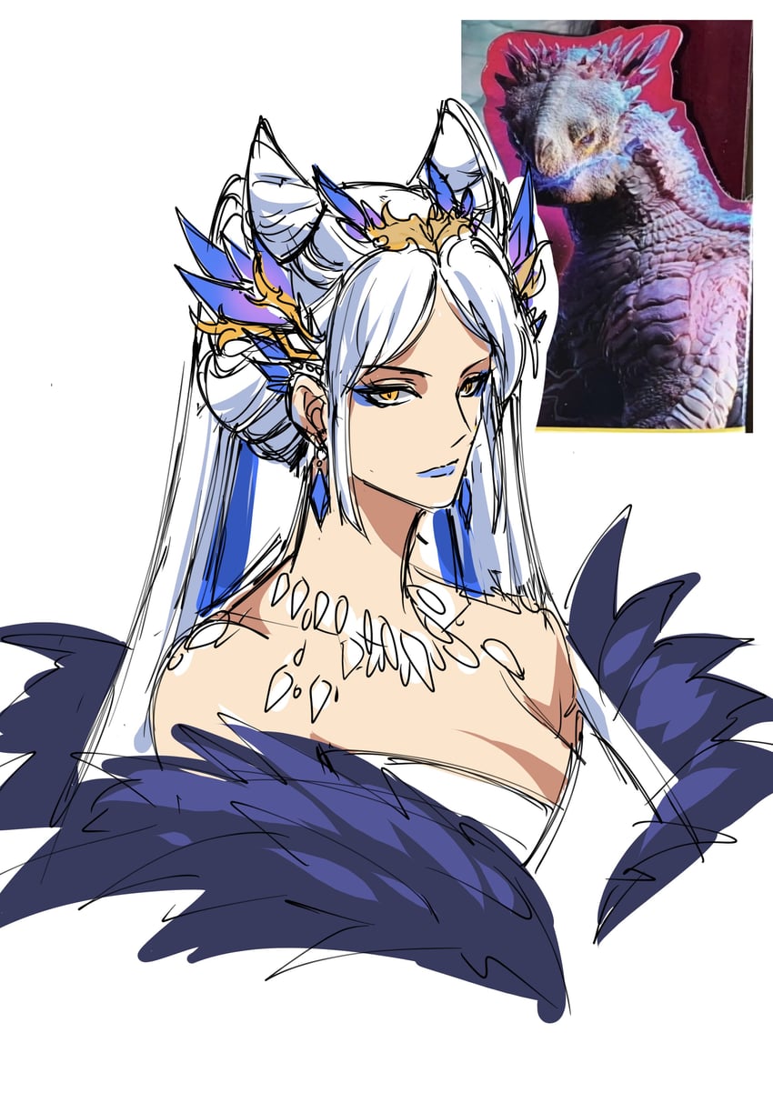 shimo (godzilla and 3 more) drawn by kurosaki_sasori