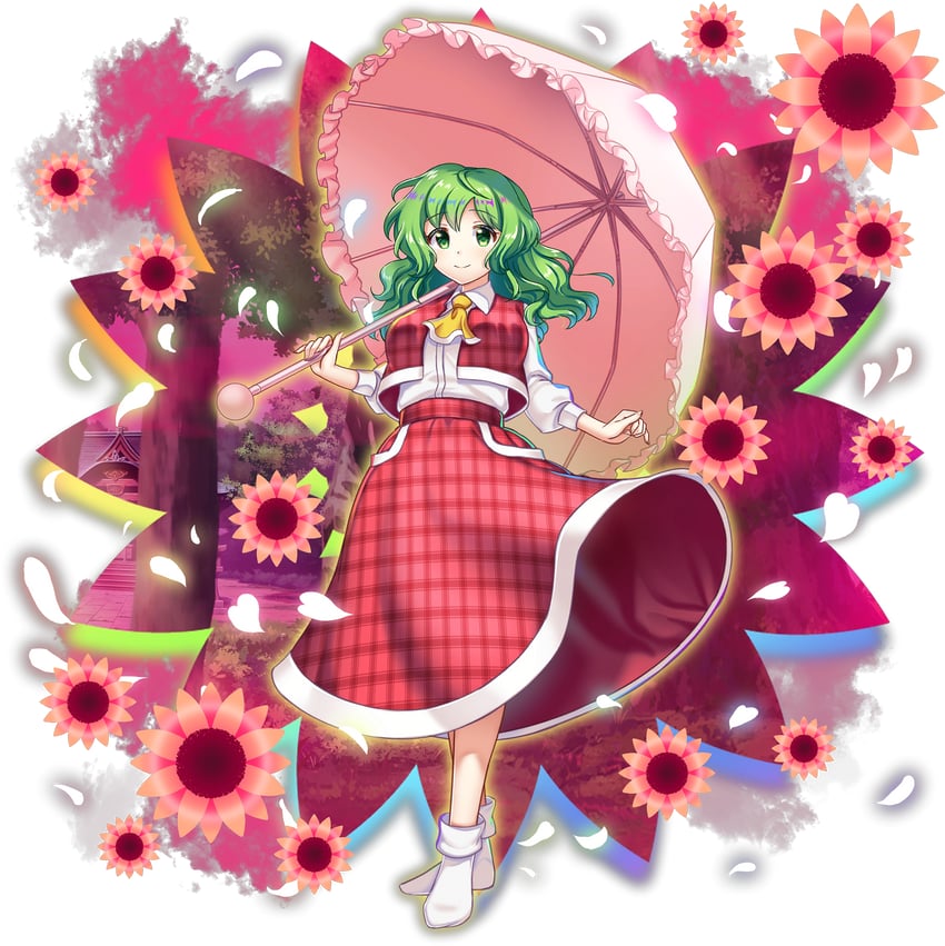 kazami yuuka (touhou and 1 more) drawn by rotte_(1109)