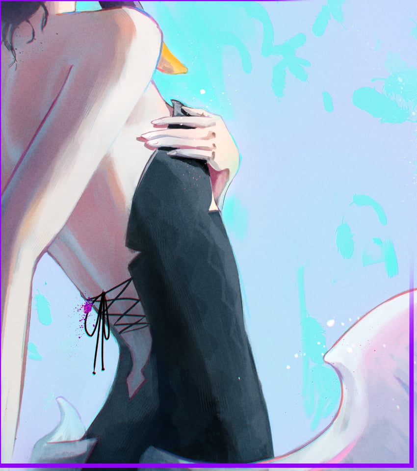 ninomae ina'nis (hololive and 1 more) drawn by besi_(besidoesart)