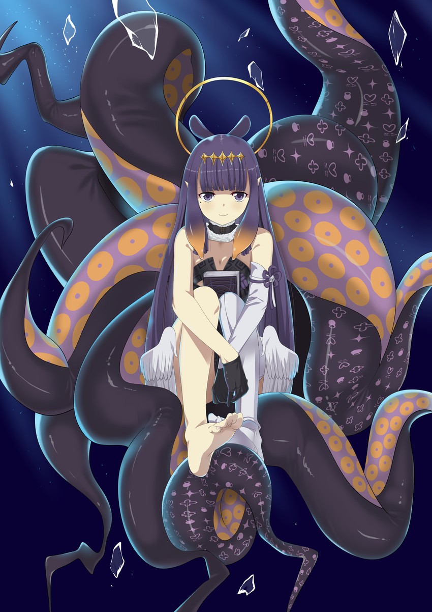 ninomae ina'nis and ao-chan (hololive and 1 more) drawn by yabu_q