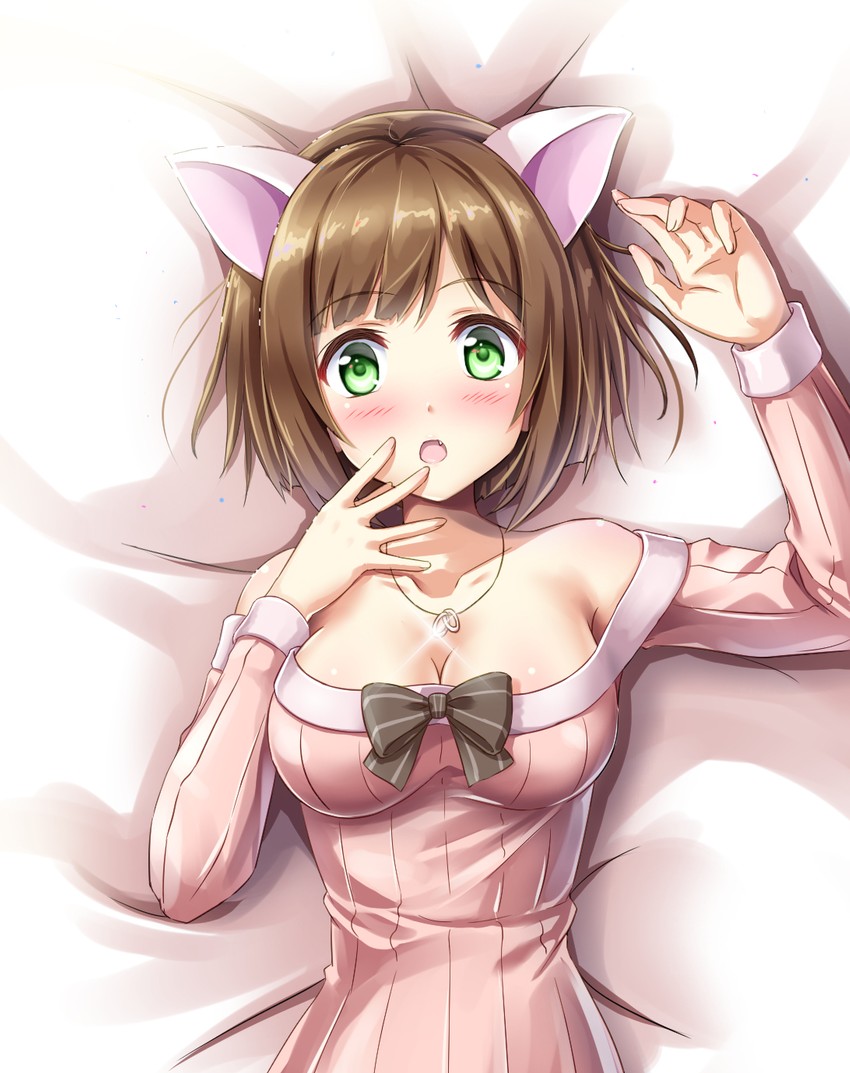 maekawa miku (idolmaster and 1 more) drawn by kyamu_(qqea92z9n)