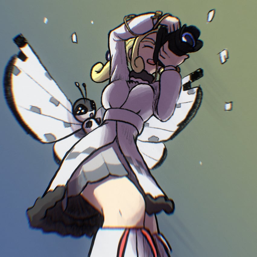 vivillon and viola (pokemon and 1 more) drawn by kaeru_boiler