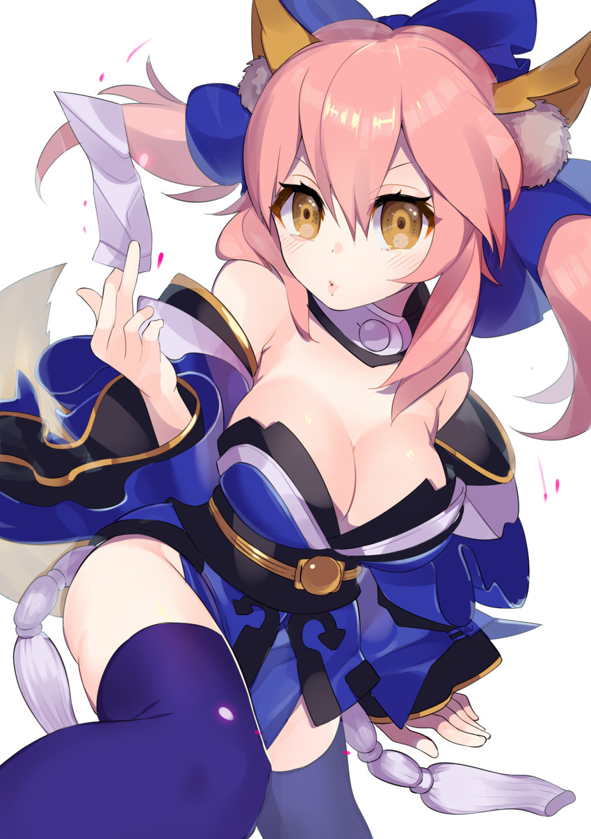 tamamo and tamamo no mae (fate and 1 more) drawn by omucchan_(omutyuan)