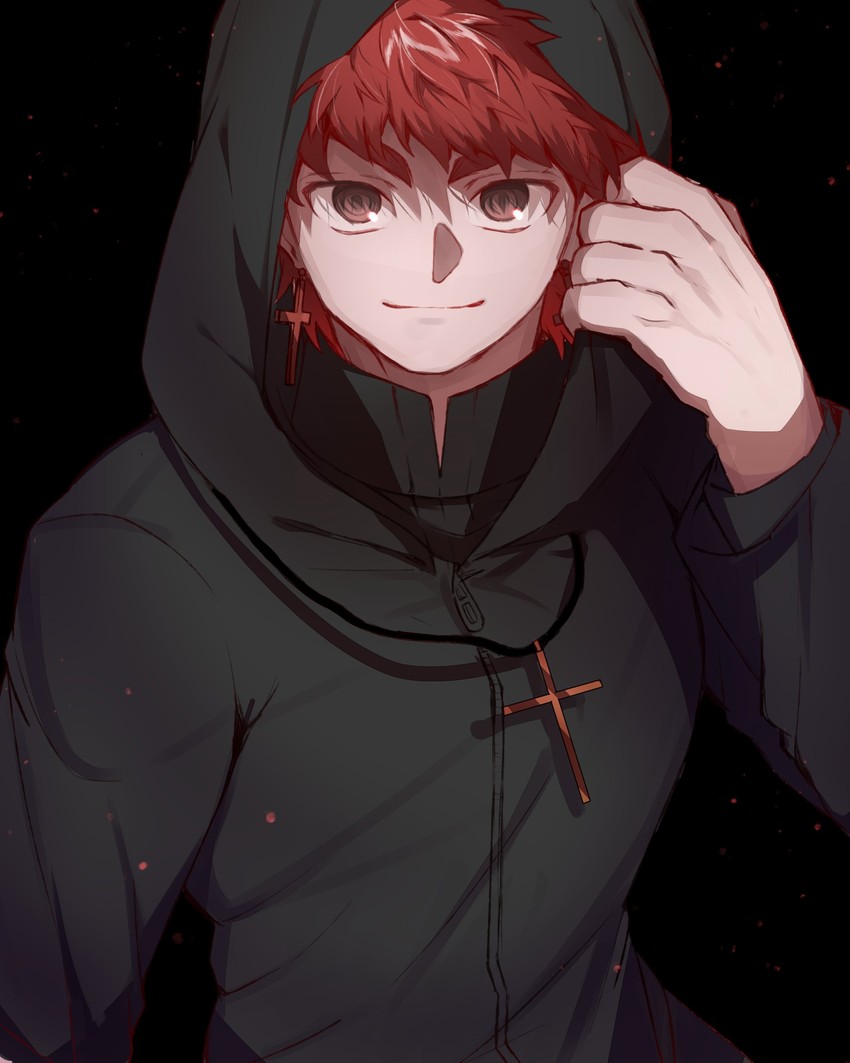 emiya shirou and kotomine shirou (fate and 1 more) drawn by creat_(kuribeni)