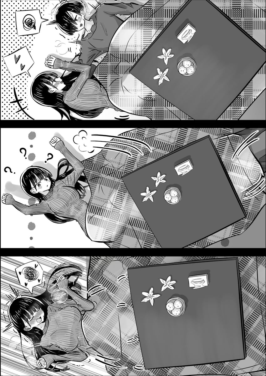 yamada anna and ichikawa kyoutarou (boku no kokoro no yabai yatsu) drawn by m2bou