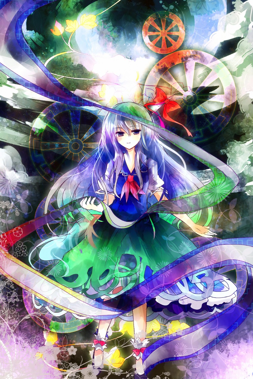 kamishirasawa keine and ex-keine (touhou) drawn by kazu_(muchuukai)