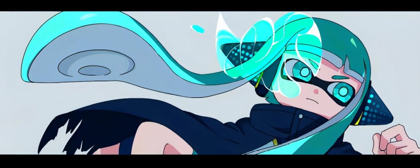 agent 3 (splatoon and 2 more) drawn by citron_citronn