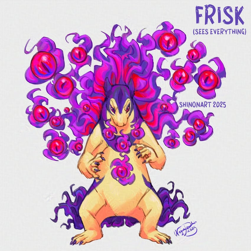 hisuian typhlosion (pokemon) drawn by shadeofshinon