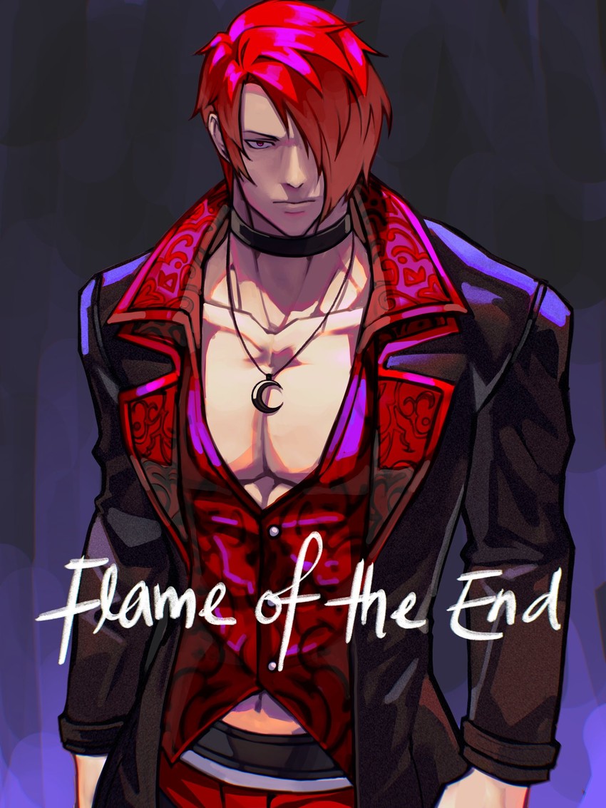 yagami iori (the king of fighters and 2 more) drawn by syachiiro