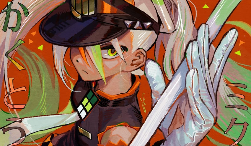 hatsune miku and fighting miku (pokemon and 2 more) drawn by bim0ngsam0ng