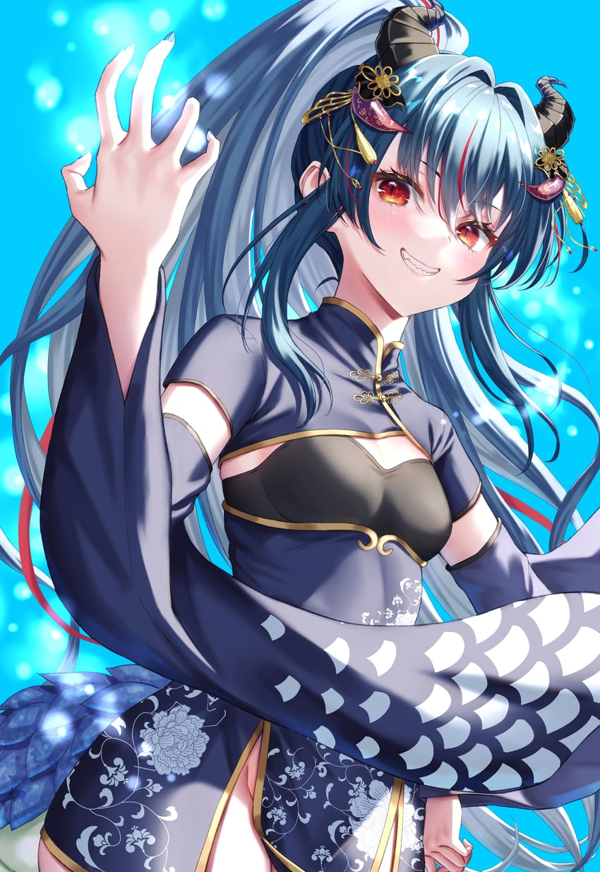 wakana kohaku (indie virtual youtuber) drawn by mary_is_mine