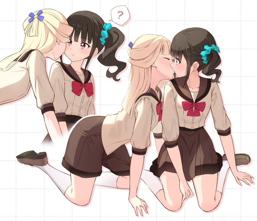 nekoyashiki yuki and nekoyashiki mayu (precure and 1 more) drawn by nuenue