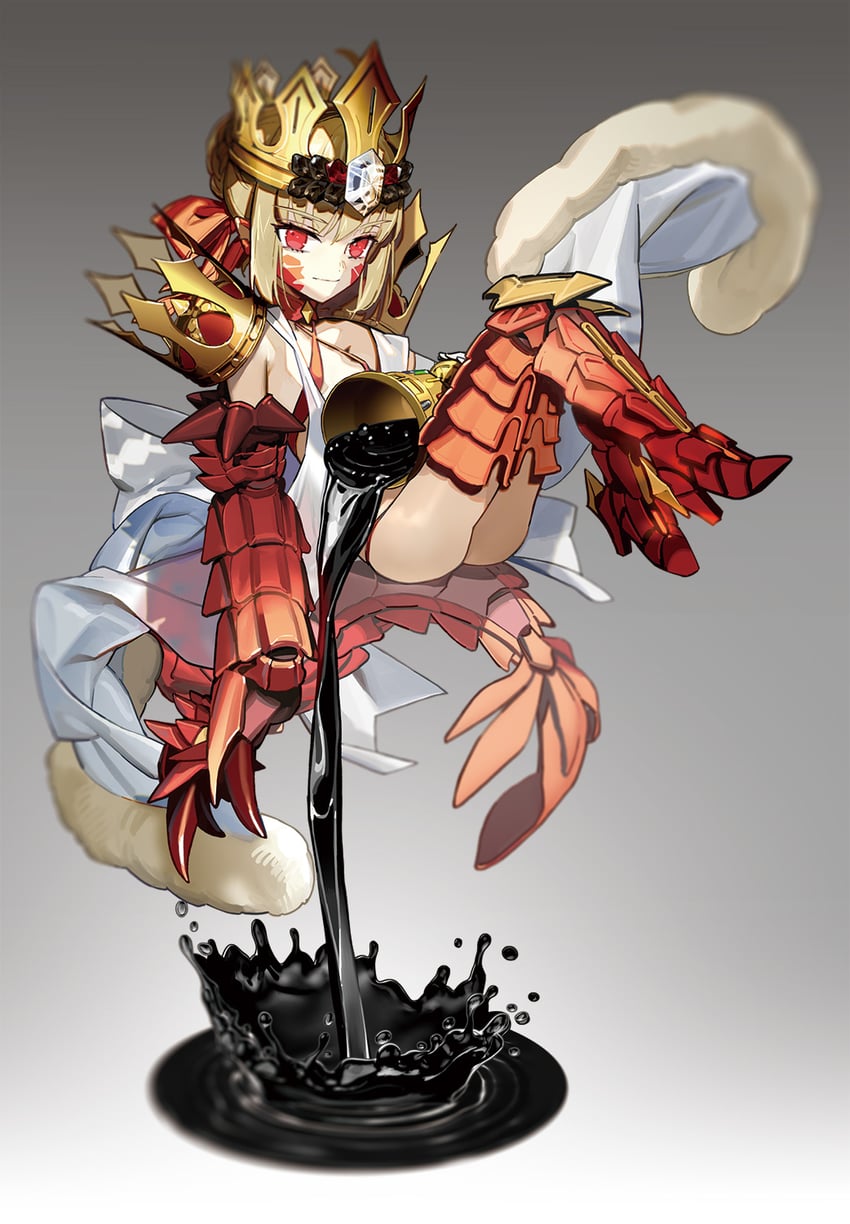nero claudius and queen draco (fate and 3 more) drawn by wada_arco