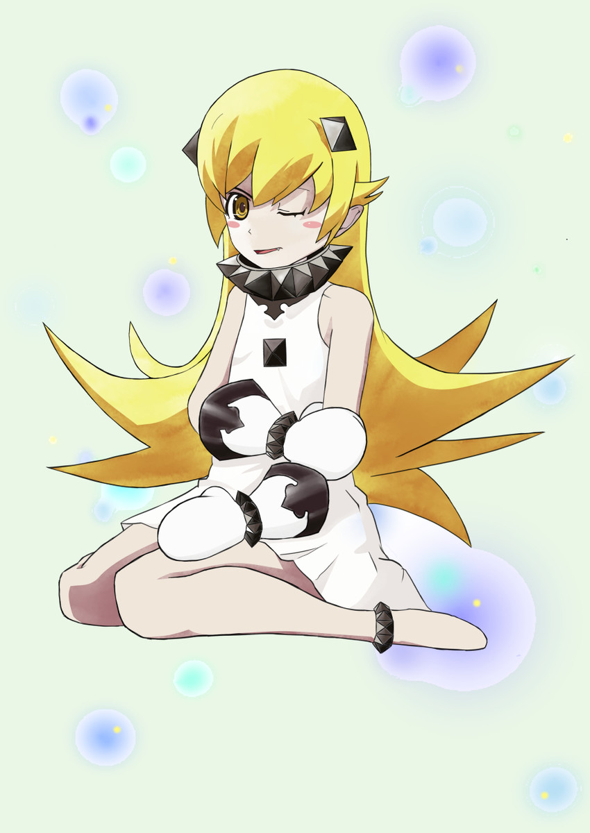 northern ocean princess and oshino shinobu (kantai collection and 1 more) drawn by wahahaa_(takabert)