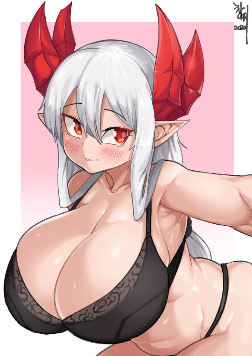 lorem (musuko ga kawaikute shikatanai mazoku no hahaoya) drawn by changbae