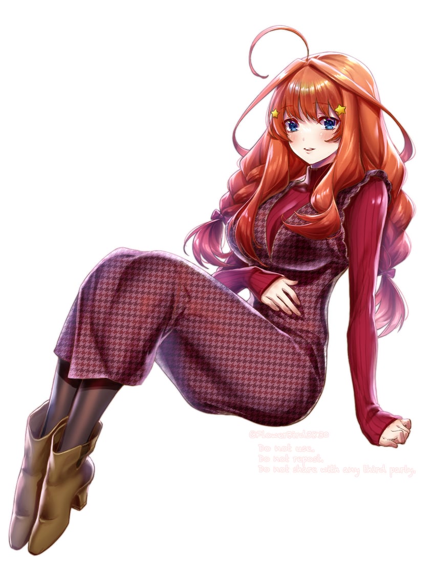 nakano itsuki (go-toubun no hanayome) drawn by yu_(flowerbird3830)
