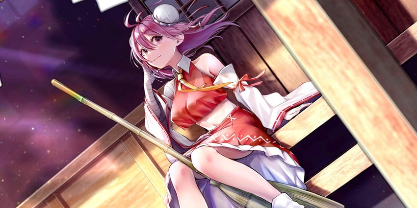 hakurei reimu and ibaraki kasen (touhou and 1 more) drawn by mappaninatta