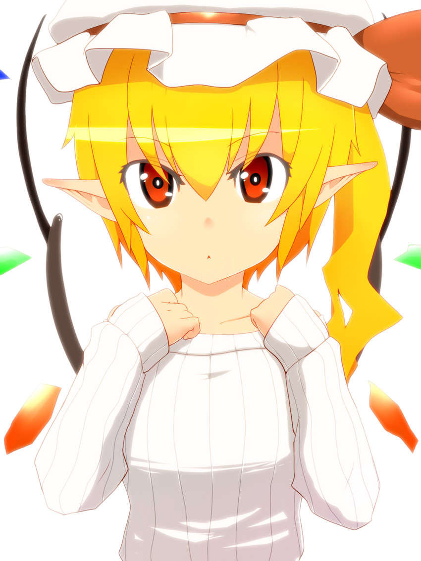 flandre scarlet (touhou) drawn by mantarou_(shiawase_no_aoi_tori)