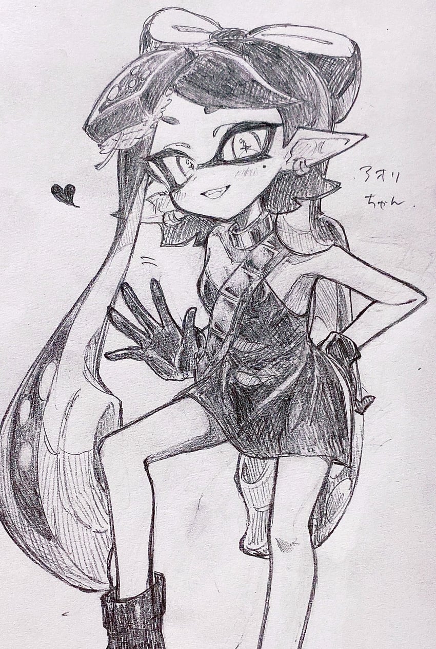 callie (splatoon and 1 more) drawn by kinakomochi_920