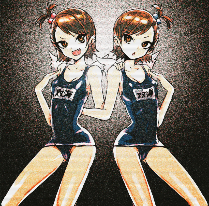 futami mami and futami ami (idolmaster and 1 more) drawn by igarashi_ran_(igatz)