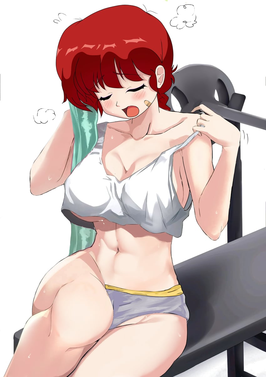 ranma-chan (ranma 1/2) drawn by duck_(samas_king)