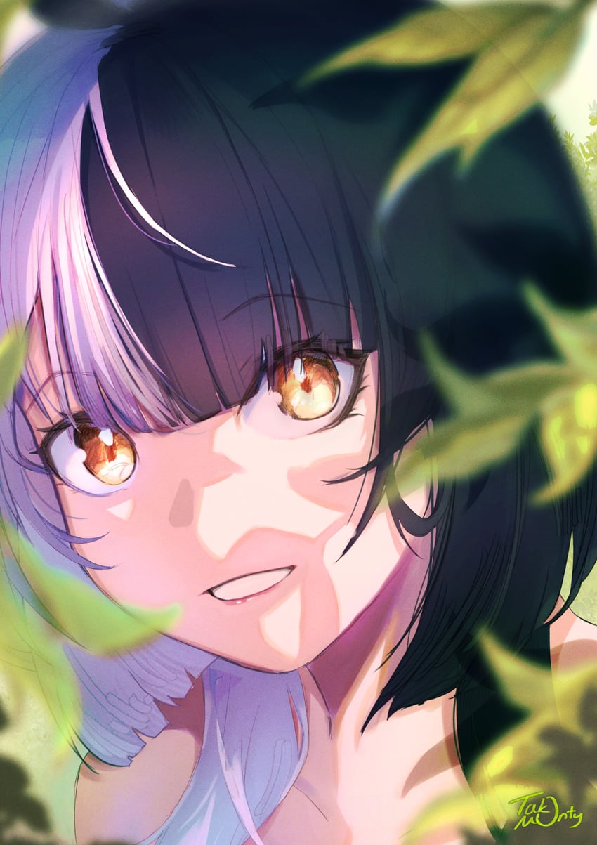 shiori novella (hololive and 1 more) drawn by takomonty