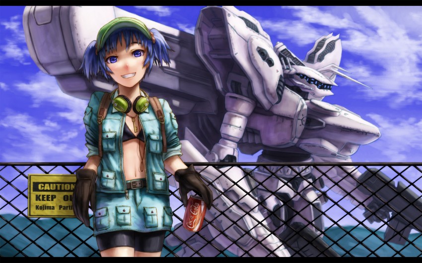kawashiro nitori and white glint (touhou and 3 more) drawn by kurione_(zassou)
