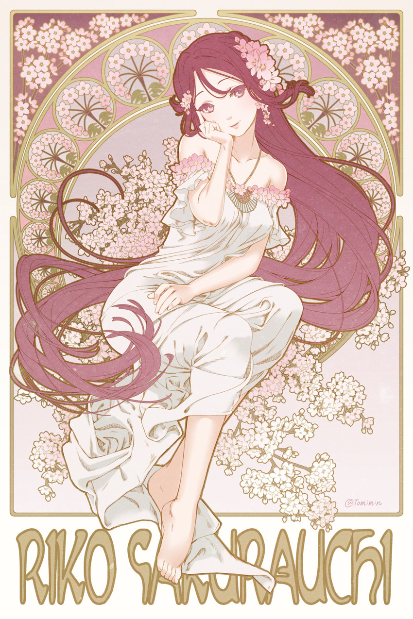 sakurauchi riko (love live! and 1 more) drawn by tomiwo