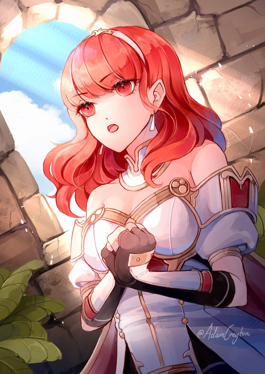 celica (fire emblem and 1 more) drawn by creyton