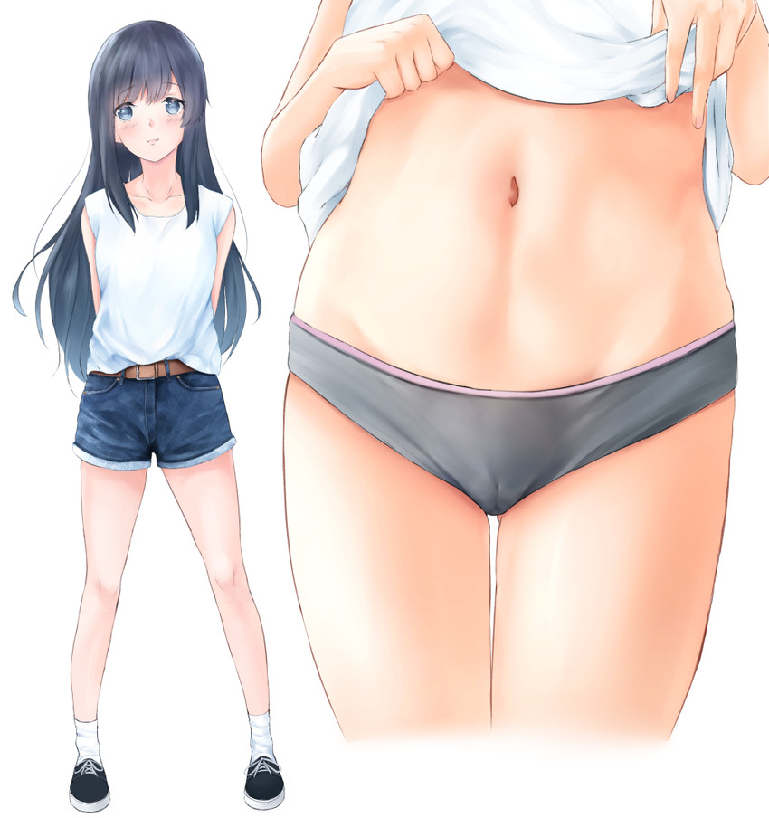 Shorts curvy lingerie anime