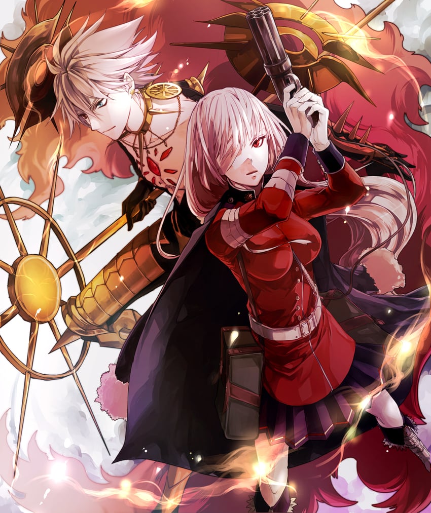 florence nightingale and karna (fate and 1 more) drawn by na_(sodium)
