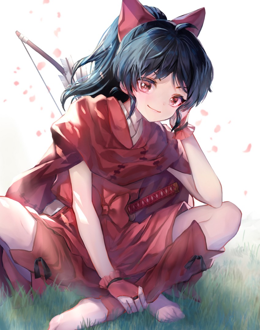 moroha (inuyasha and 1 more) drawn by hi-na1