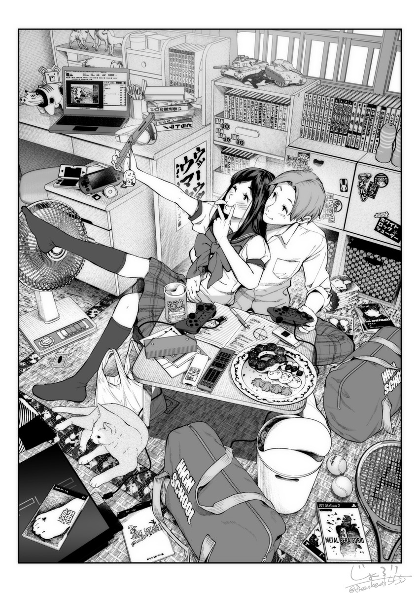 hatsune miku and pikachu (original and 19 more) drawn by jorori