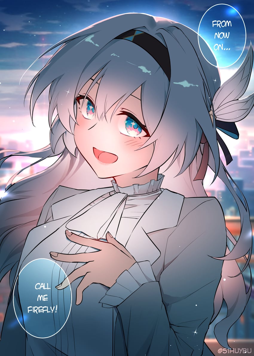 firefly (honkai and 1 more) drawn by huybu51